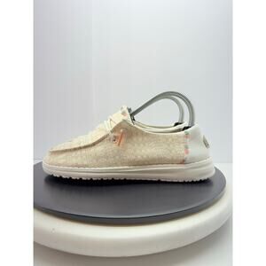 Hey Dude Wendy Boho Womens Size 7 Embroidery Lightweight Dust Rose Slip On Shoes